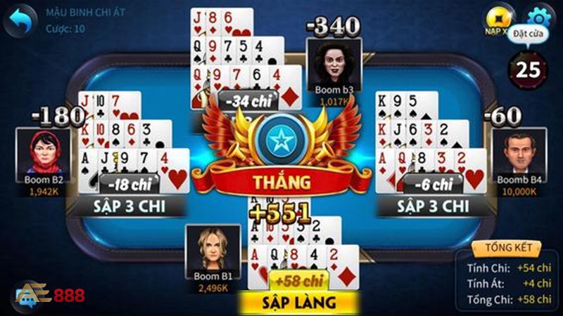 V8 Poker - Giao diện rõ ràng, thao tác dễ kiểm tra
